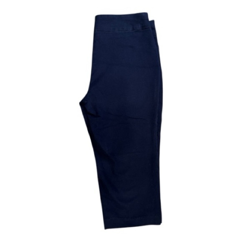 Navy Capris Pants - Picture 3 of 5